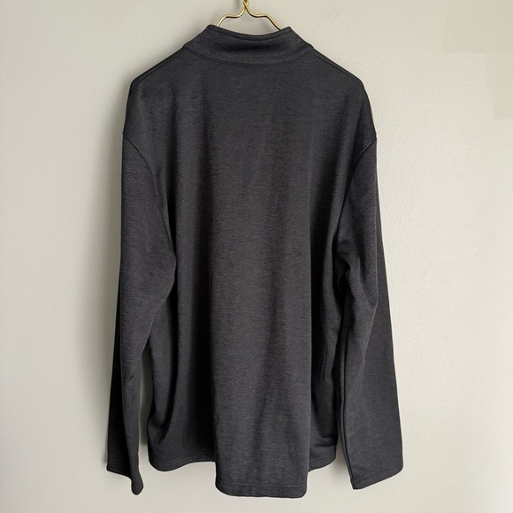 NWT Callaway men’s golf 1/4 zip fleece lined pullover grey size XXL - Picture 2 of 7